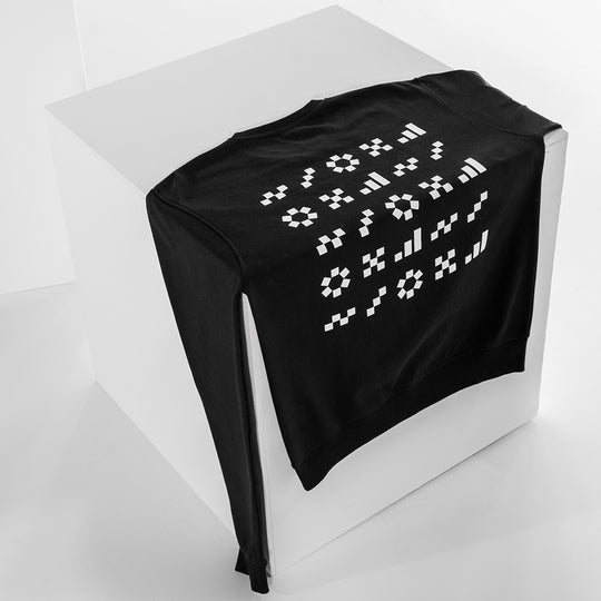 Site. Black Signature Crew Sweatshirt